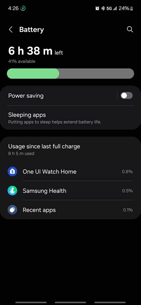 samsung watch 7 battery life.